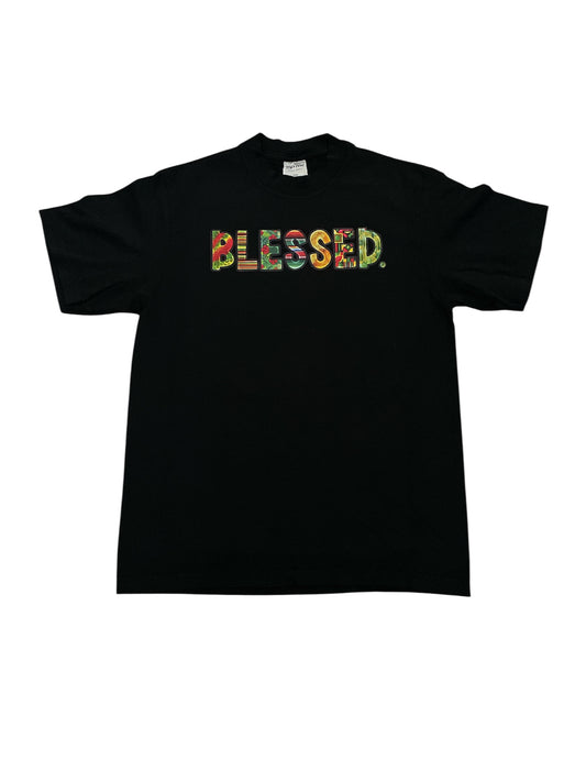 Classic Black Blessed Tee